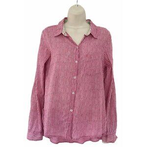 Anthropologie Holding Horses Pink Black White Dots